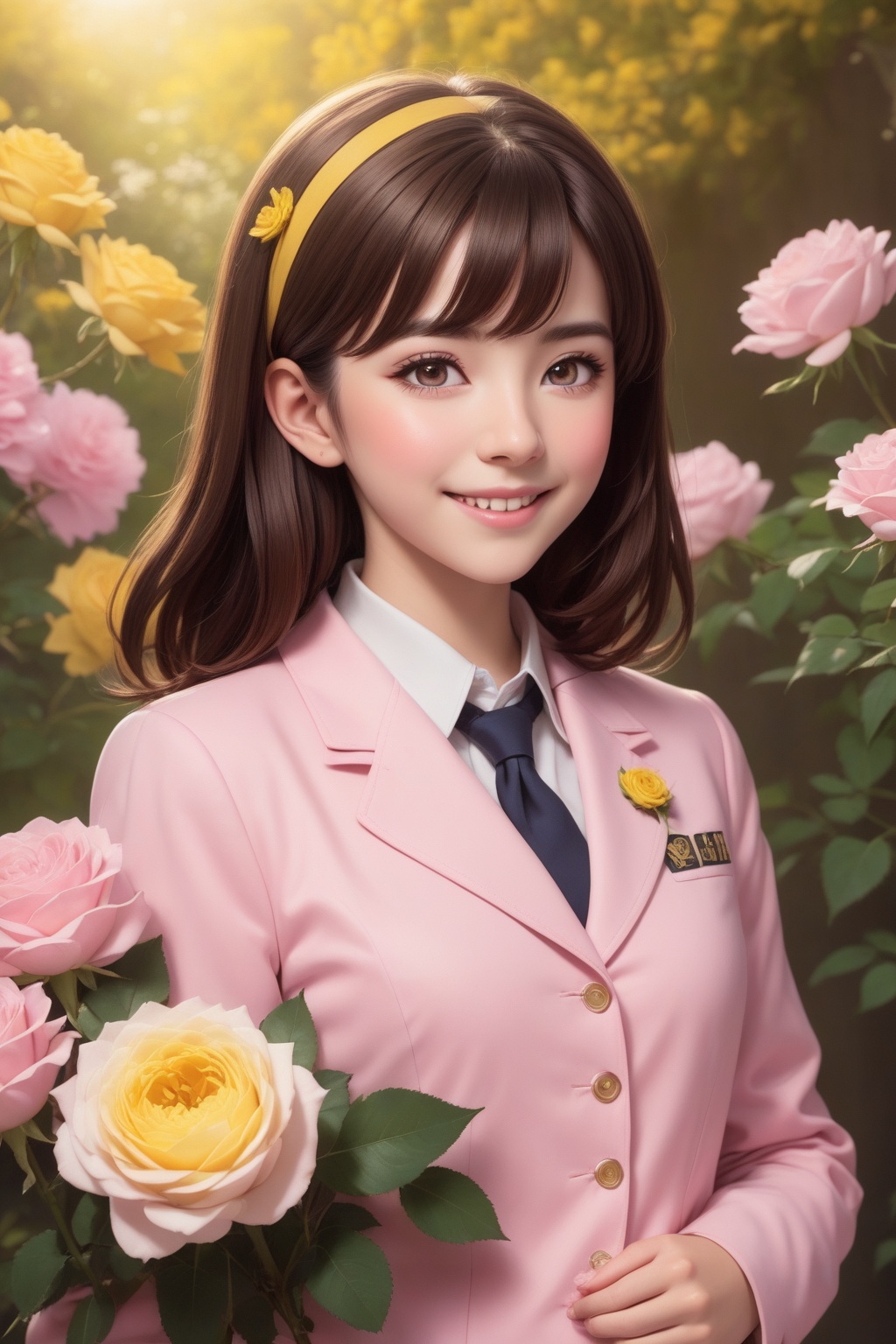Retro Ghibli scene,  Light dream,  smile on Tensor.Art