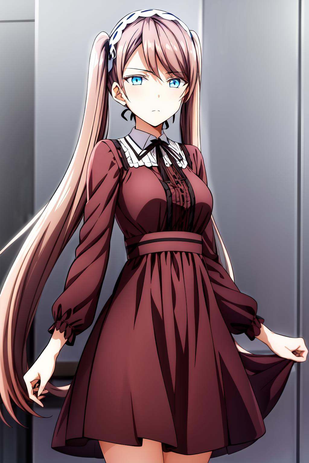 1girl,  solo,  long hair on Tensor.Art