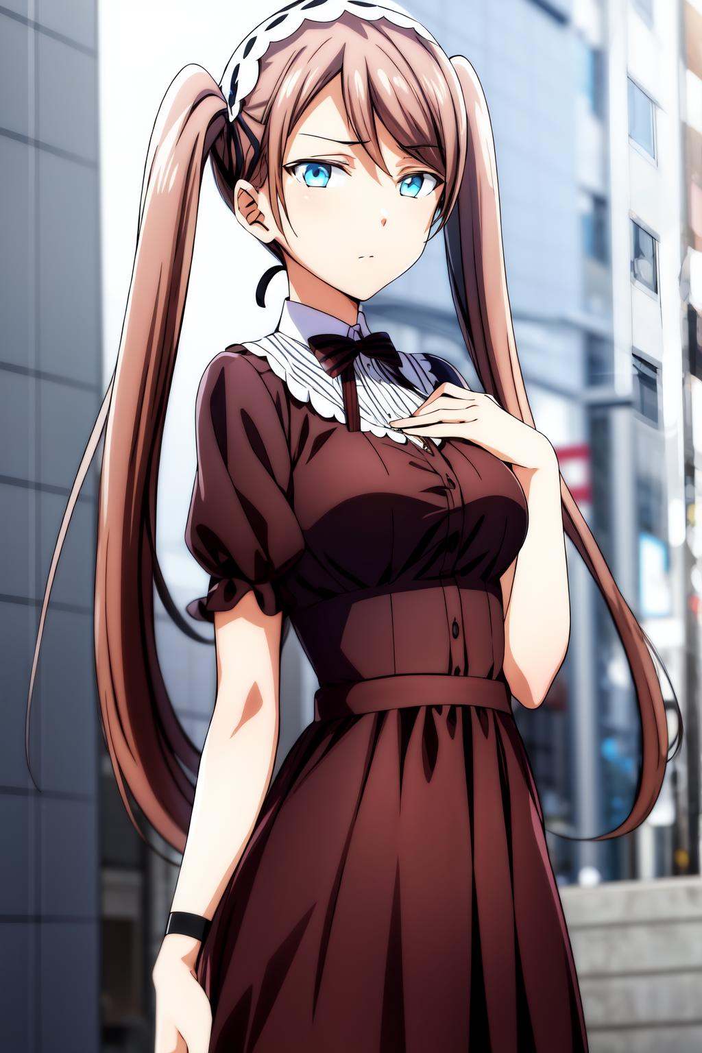 1girl,  solo,  long hair on Tensor.Art