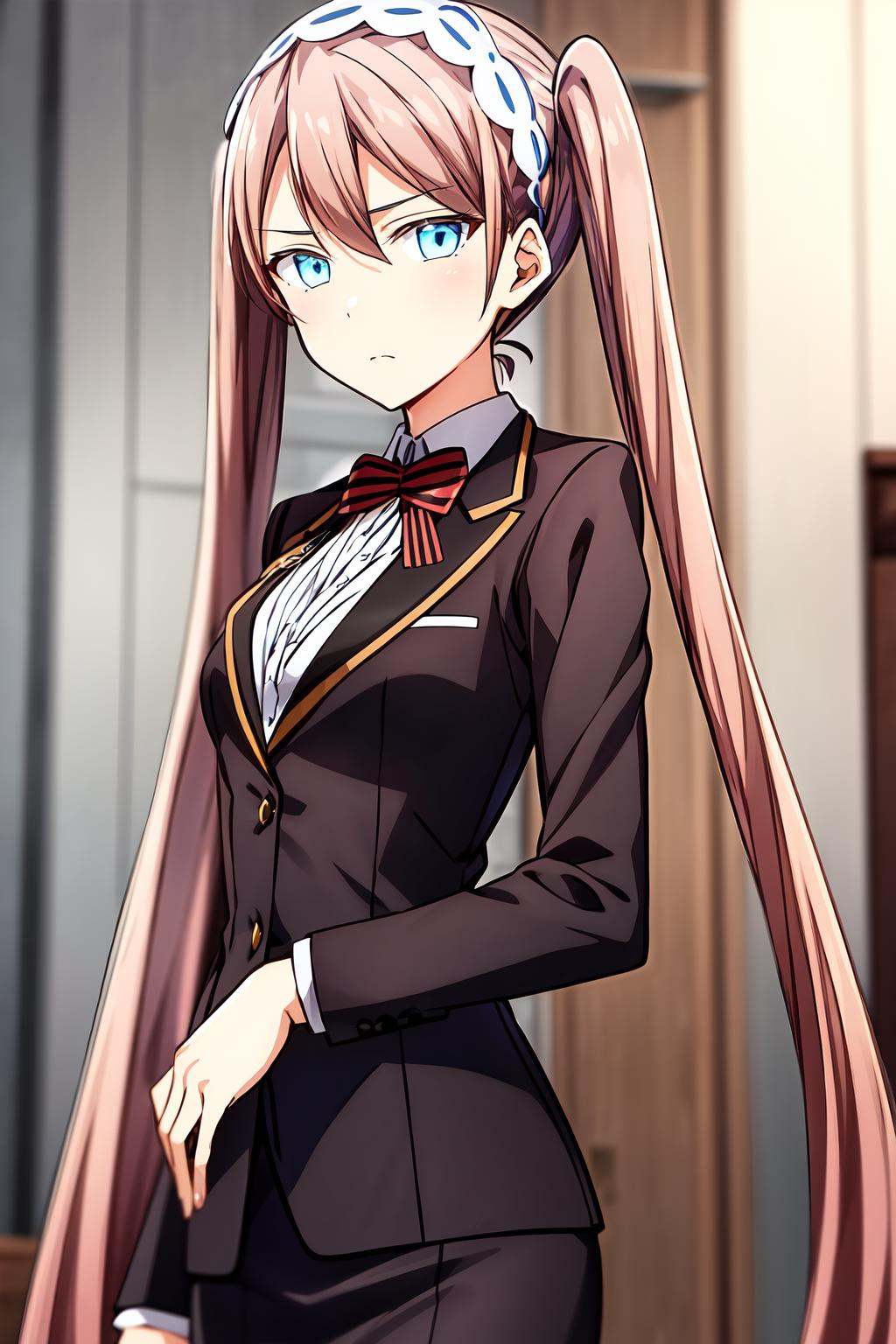 1girl,  solo,  long hair on Tensor.Art
