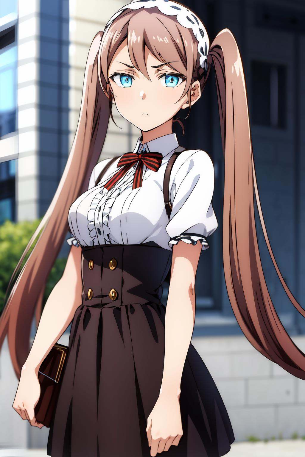 1girl,  solo,  long hair on Tensor.Art
