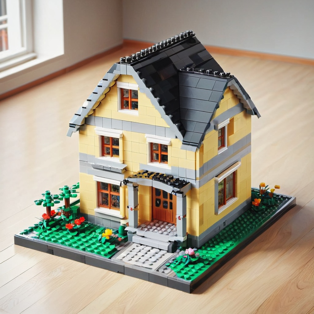 a house,  lego on Tensor.Art