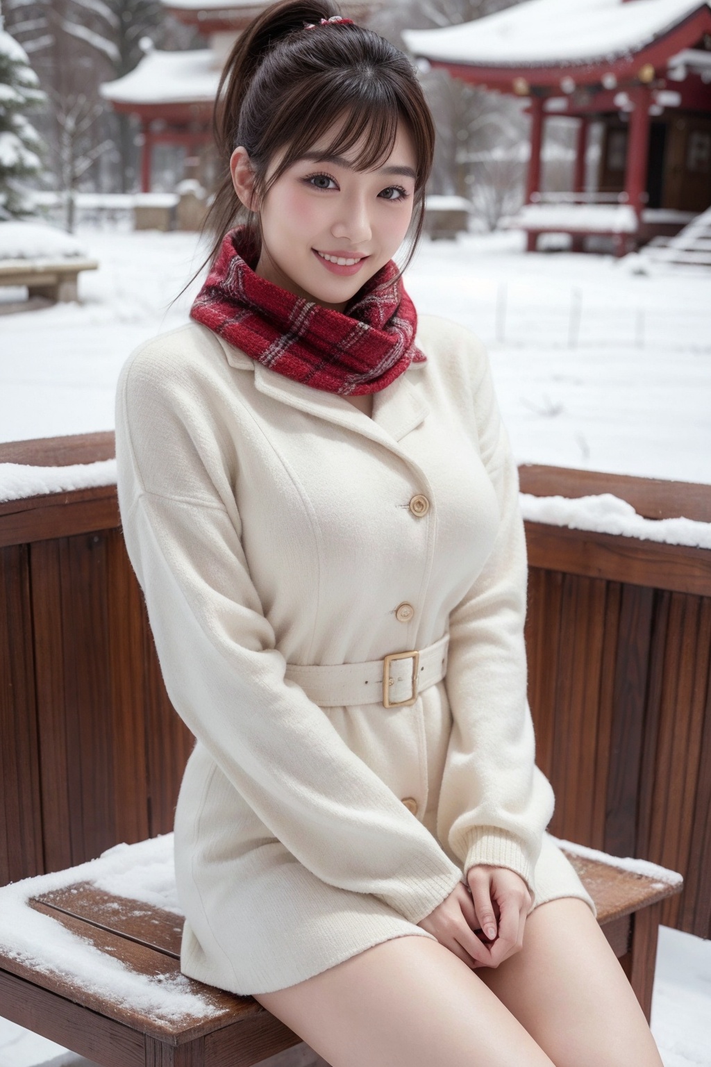 Photo of Pretty Japanese woman,  stunning,  1girl on Tensor.Art