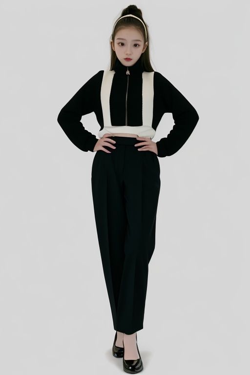 nvhai,solo,realistic,(standing:1.1),black shoes,black trousers,(the whole body:1.2),(child:1.2),looking_at_viewer,long_hair,simple_background,white_background,masterpiece,best quality,unity 8k wallpaper,ultra detailed,absurdres,incredibly absurdres,wallpaper,ten year old girl,(RAW photo, 4k, realistic, exquisitely detailed skin),masterpiece,best quality,unity 8k wallpaper,ultra detailed,cinematic look,natural skin texture,extremely realistic skin texture,finely detailed face,(film grain:1.2),cinematic angle,Fujifilm XT3,(highlydetailed),(night scene),(street corner),(1girl),(detailed lighting),(contrast),(mysterious atmosphere),vivid illumination,masterful technique,harmonious composition,immersive atmosphere,stunning visuals,