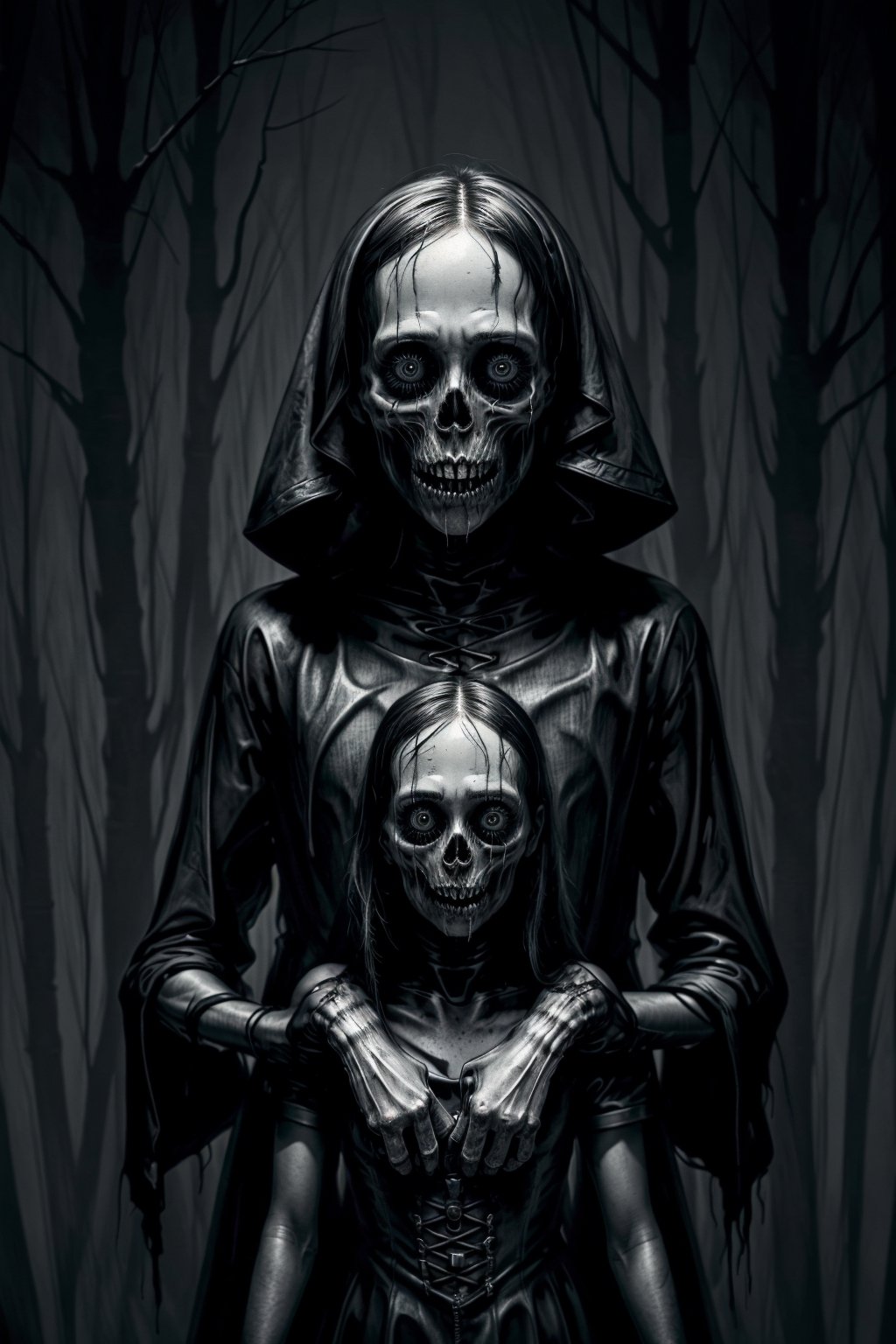 darkart,  random creepy pasta characters,  scary on Tensor.Art