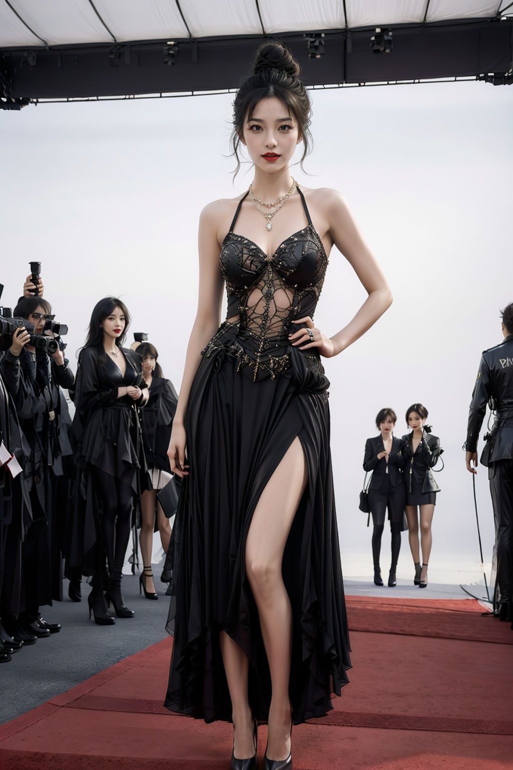 1 female celebrity,  actress,  (30yo) on Tensor.Art