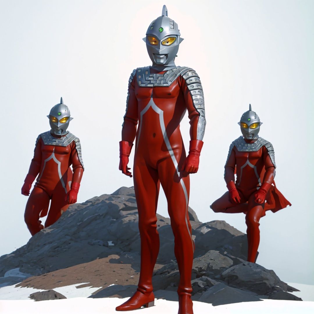(masterpiece:1.3), (the best quality:1.2), (super fine illustrations:1.2), (Masterpiece), high quality, high detail, ((white background:1.2)), looking at viewer, (SOLO:1.4), outline, , simple background, breastplate, pauldrons, shoulder armor, armor,helmet,red footwear,red tight-fitting,silver pattern on body,bodysuit,gem,plugsuit,mask,cover,logo,boots,gloves,red legwear,red gloves,red bodysuit,leather suit,ultraman,latex