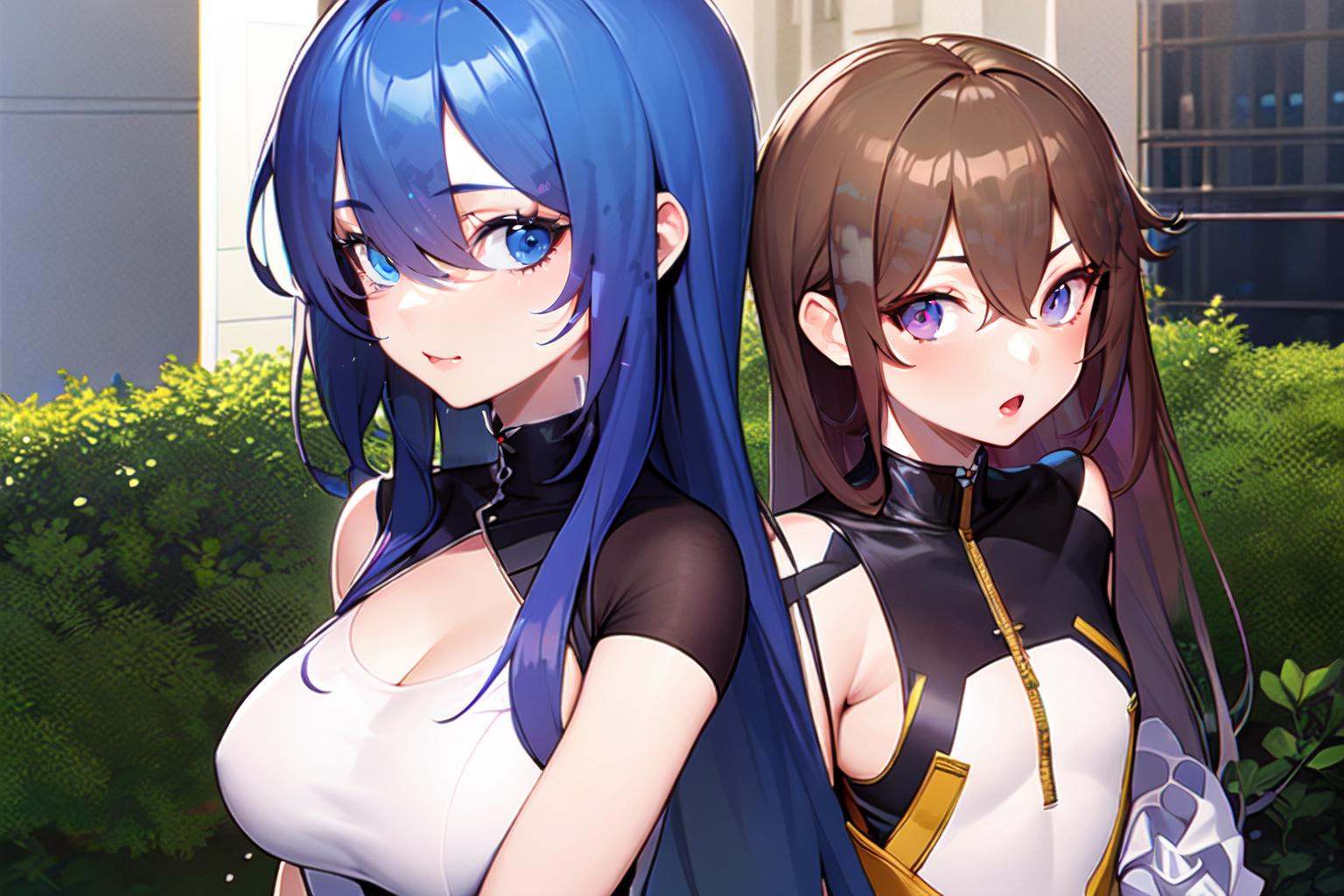 2girl,  AGGA_ST020 on Tensor.Art