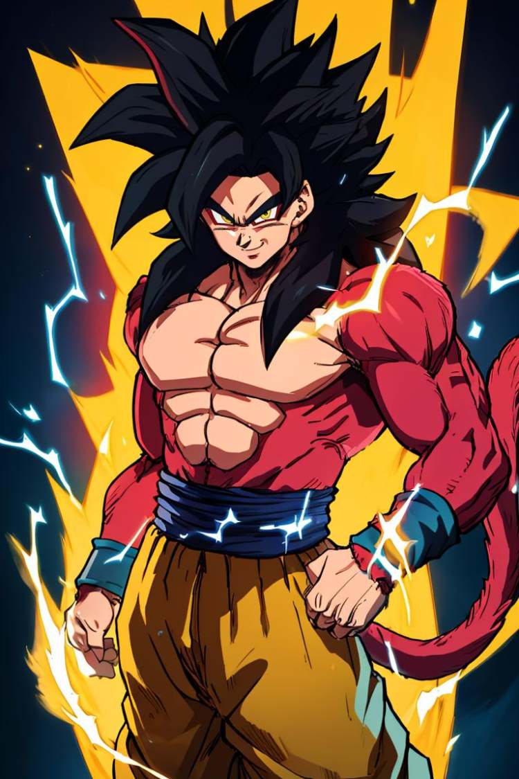 Super Saiyan 4 Goku (Dragon Ball) by Citron Legacy on Tensor.Art