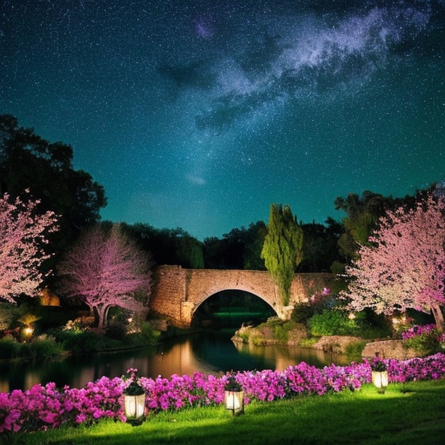 (magical pretty night sky green stream overlay scene),  (sky),  (clouds) on Tensor.Art