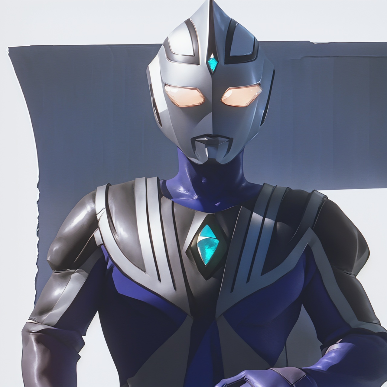  (masterpiece:1.3), (the best quality:1.2), (super fine illustrations:1.2), (Masterpiece), high quality, high detail, ((white background:1.2)), looking at viewer, (SOLO:1.4), outline, , simple background,glowing, armor,helmet,blue footwear,blue tight-fitting,bodysuit,gem,plugsuit,mask,cover,logo,boots,gloves,blue legwear,blue gloves,blue bodysuit,leather suit,latex,black pattern on body