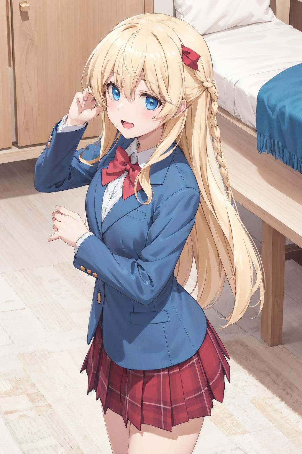 hscemilia,  school_uniform,  blazer on Tensor.Art