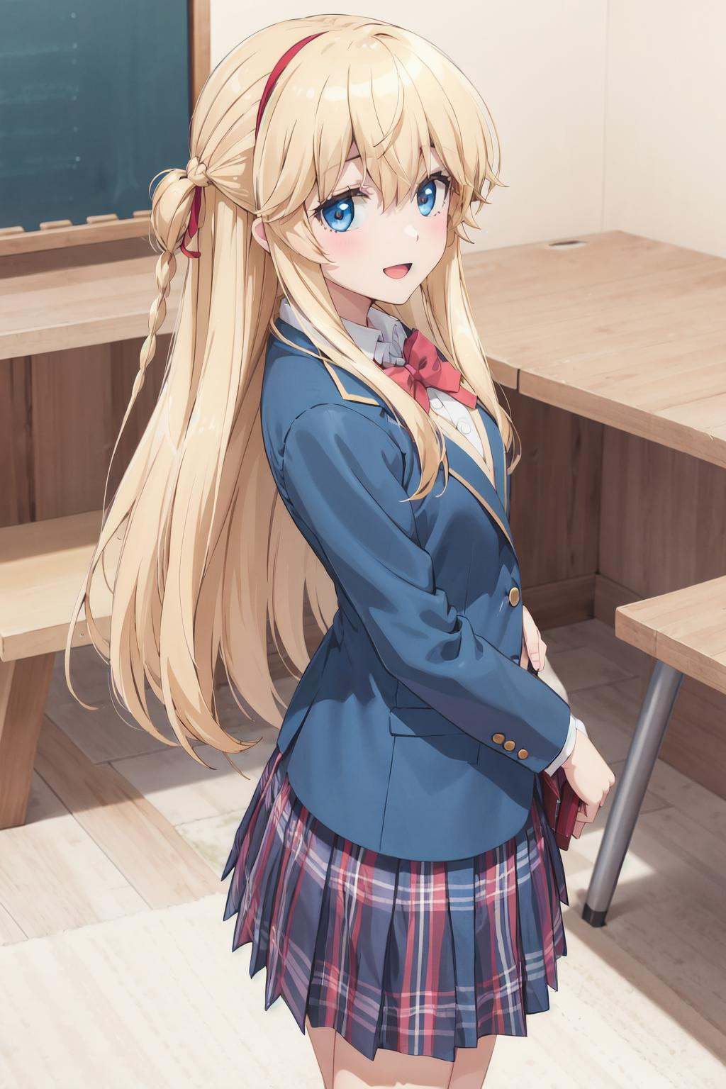 hscemilia,  school_uniform,  blazer on Tensor.Art