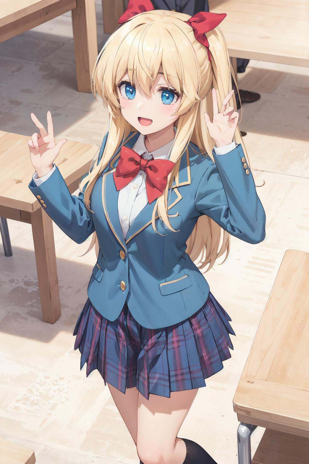 hscemilia,  school_uniform,  blazer on Tensor.Art