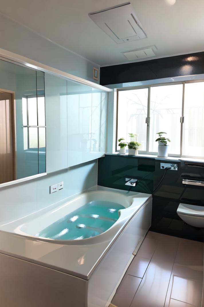 日本の住宅のお風呂Modern OFURO in Japanese Houses 基础模型15 by swingwings on Tensor.Art