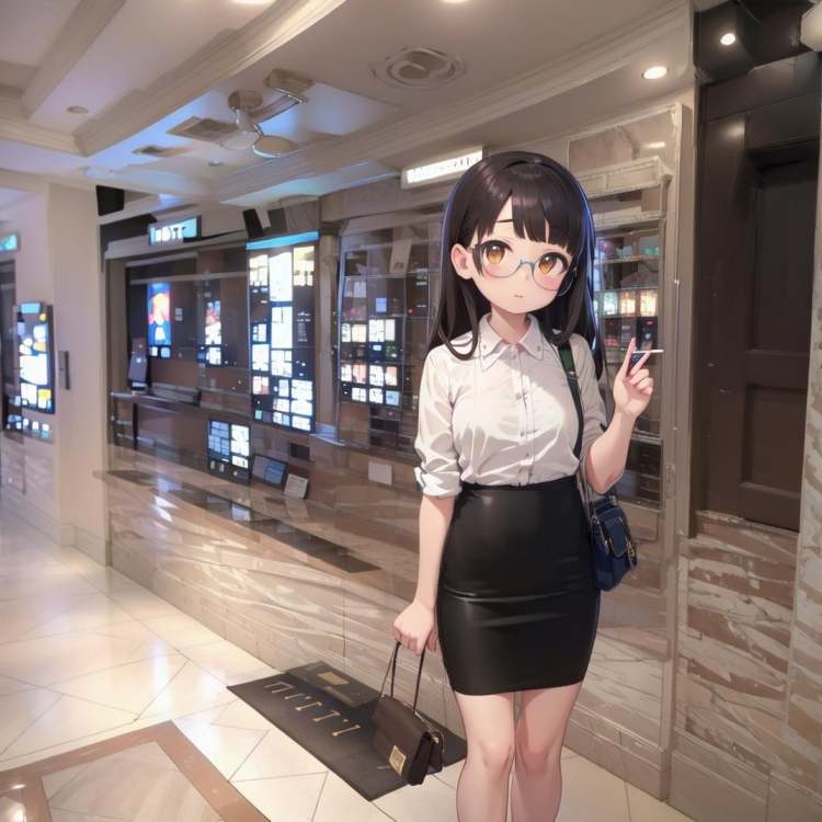 ラブホテルの部屋パネル Entrance of lovehotel 基础模型15 by swingwings on Tensor.Art