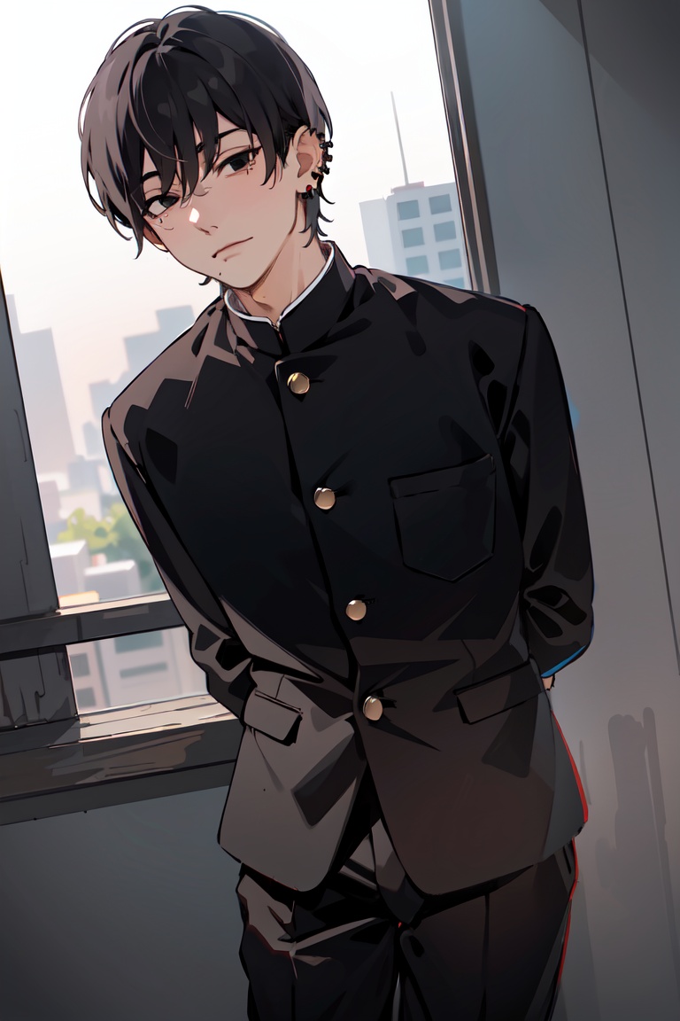 yoshidadef,  1boy,  male focus on Tensor.Art