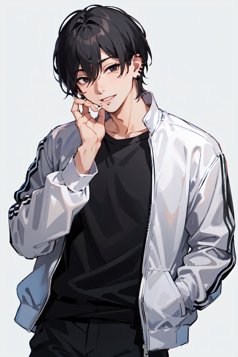 yoshidacasual,  1boy,  black pants on Tensor.Art
