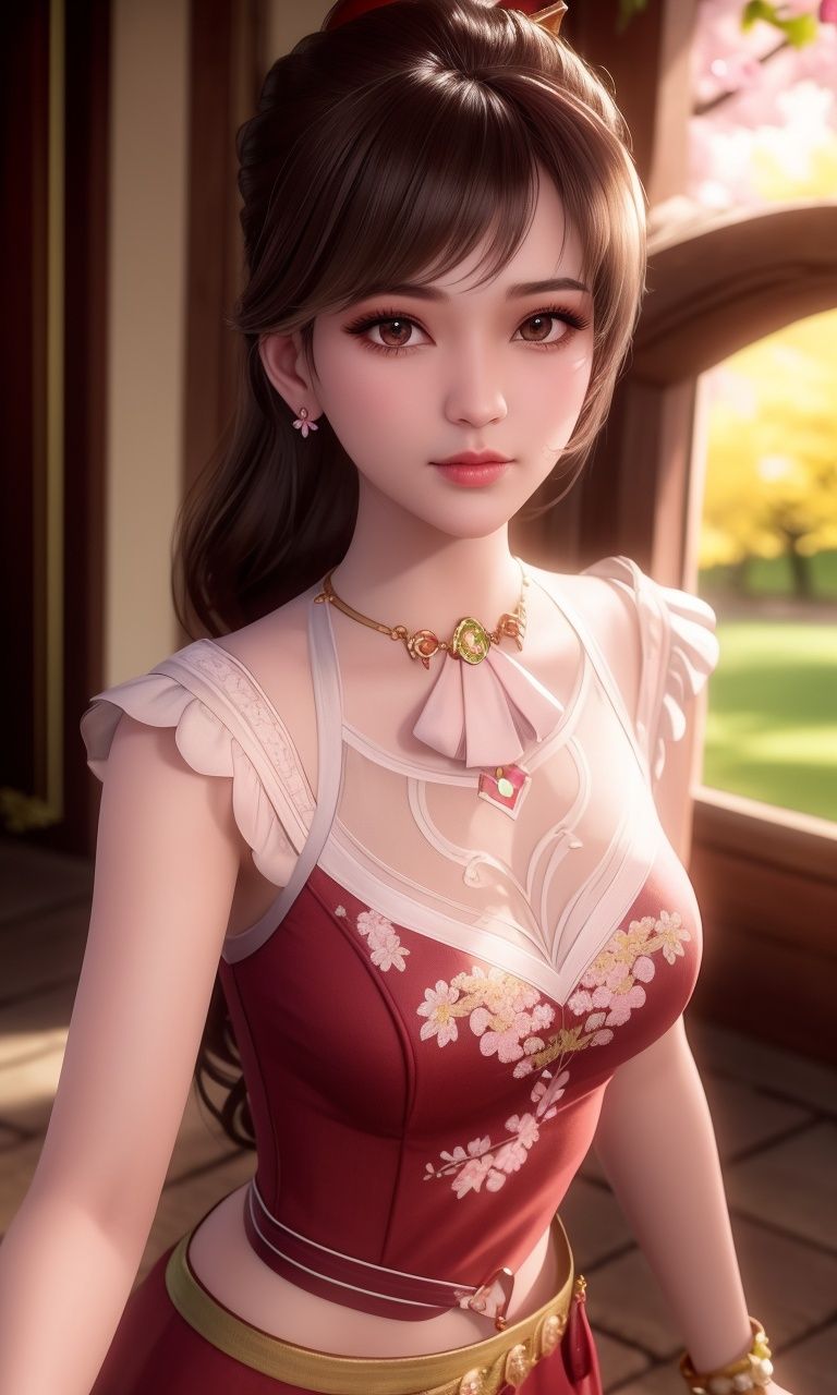 (,1girl, pov,best quality,masterpiece,  ) , ((,cherry_blossoms,  teenage,  , ))<lora:DA_XiaoWuDouKou:0.6>ultra realistic 8k cg, flawless, clean, masterpiece, professional artwork, famous artwork, cinematic lighting, cinematic bloom, perfect face, beautiful face, fantasy, dreamlike, unreal, science fiction, luxury, jewelry, diamond, gold, pearl, gem, sapphire, ruby, emerald, intricate detail, delicate pattern, charming, alluring, seductive, erotic, enchanting, hair ornament, necklace, earrings, bracelet, armlet,halo,autumn leaves, 