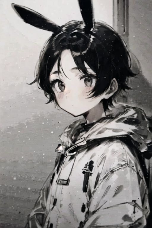 1man with rabbit eyes,<lora:ink_xiakexing_v1_512_PALETTE:1.1>,