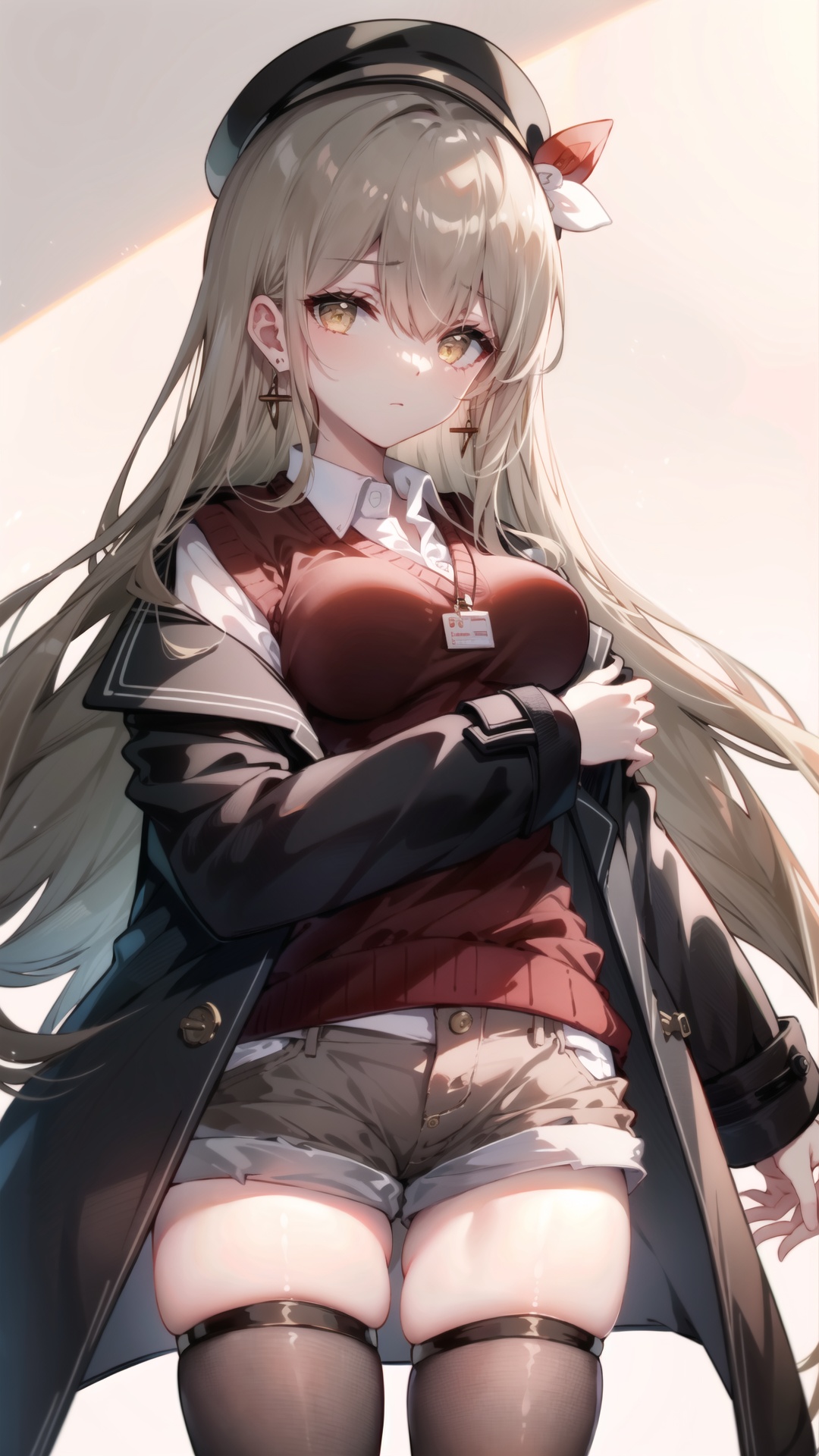 1girl,  solo,  thighhighs by SomeMetres on Tensor.Art