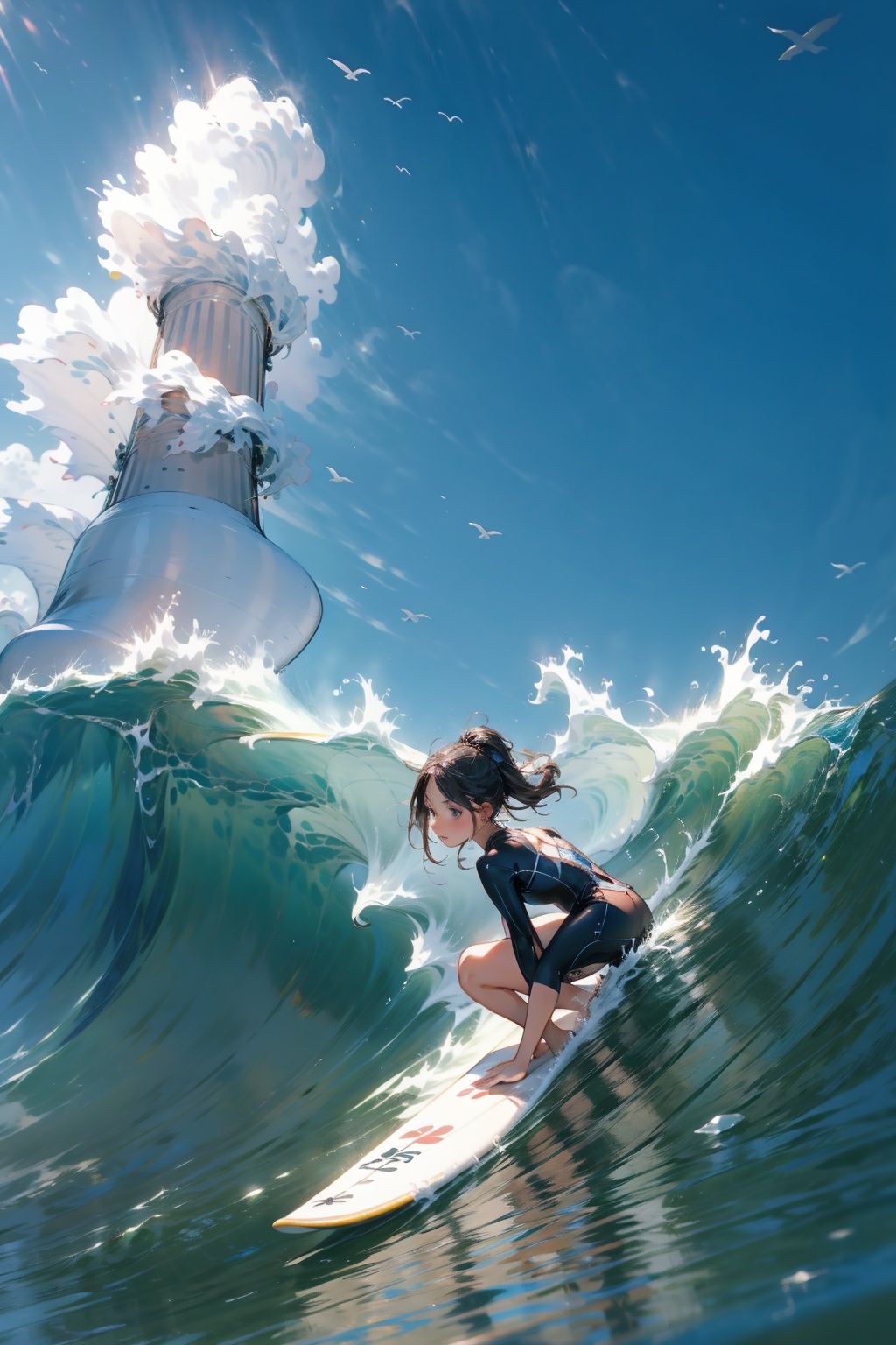  absurdres,incredibly absurdres,reality,realistic,,(solo:1.2),1girl,surf,moyou,(close shot:1.6)