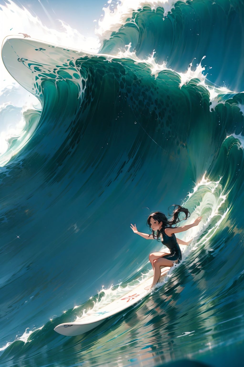  absurdres,incredibly absurdres,reality,realistic,,(solo:1.2),1girl,surf,moyou,(close shot:1.6)