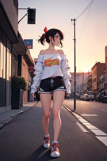 full body,  solo,  1girl on Tensor.Art