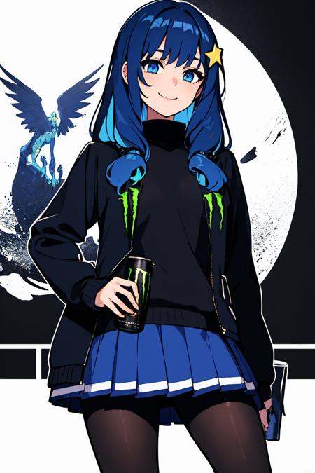 solo,  1girl,  smile on Tensor.Art