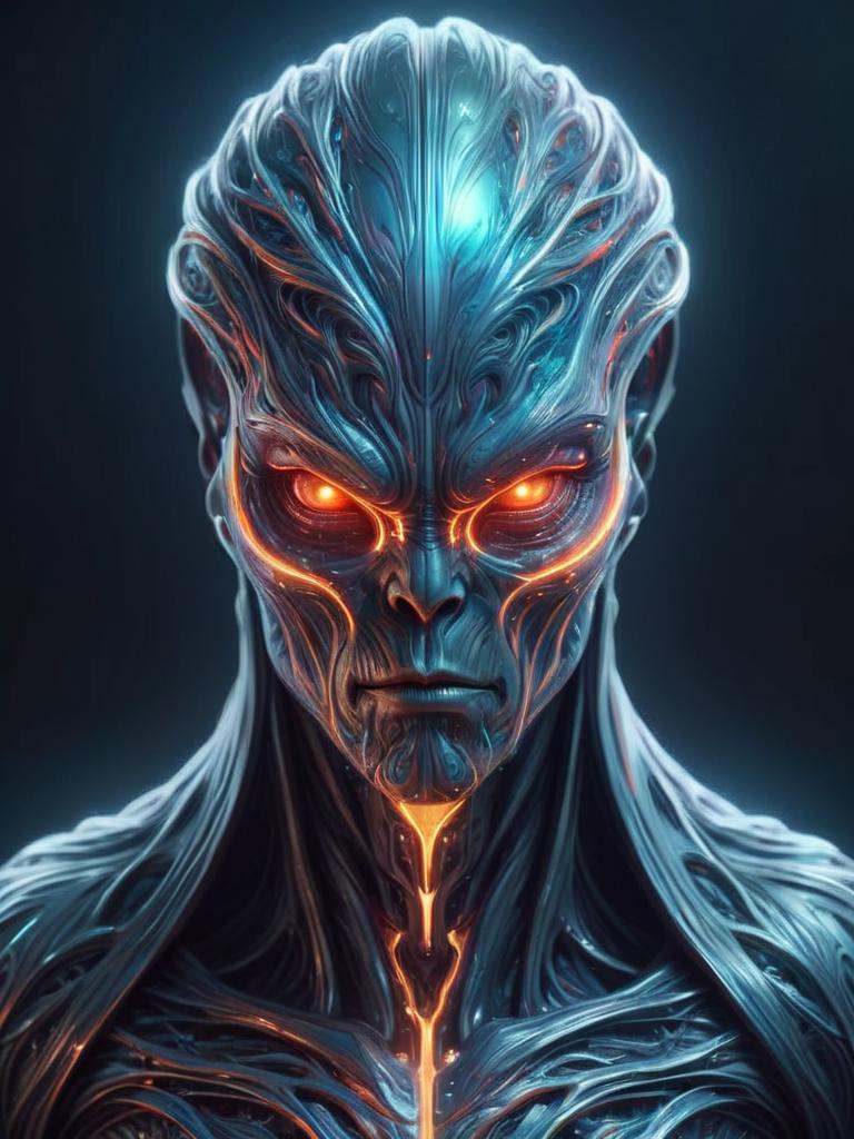 art by Marek Okon and dan mumford,  Yarn model of a large Brother,  the Brother is Luminous on Tensor.Art