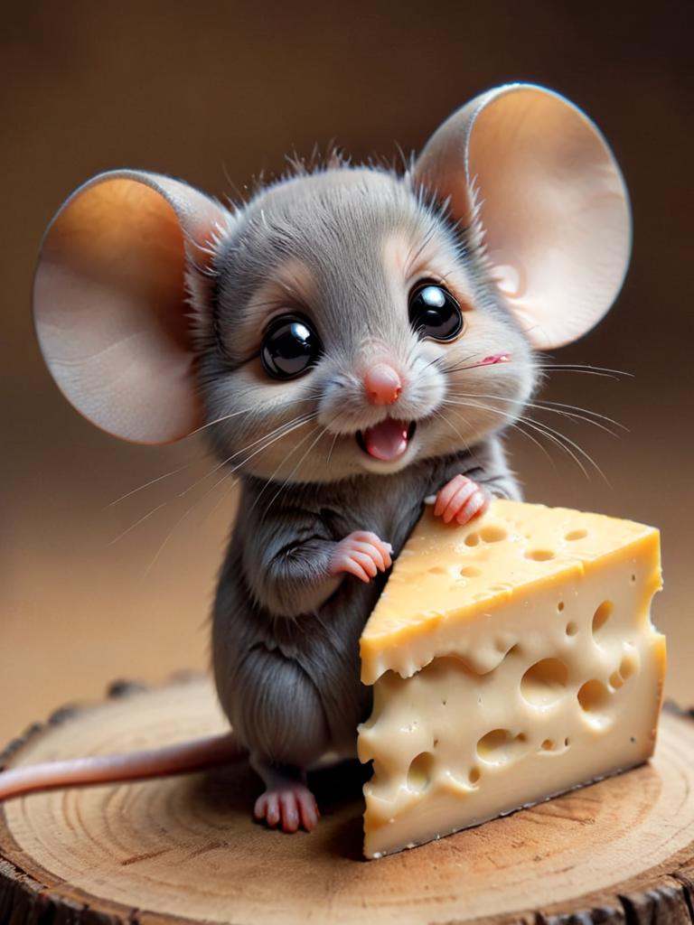 zhibi,  chibi,  mouse on Tensor.Art