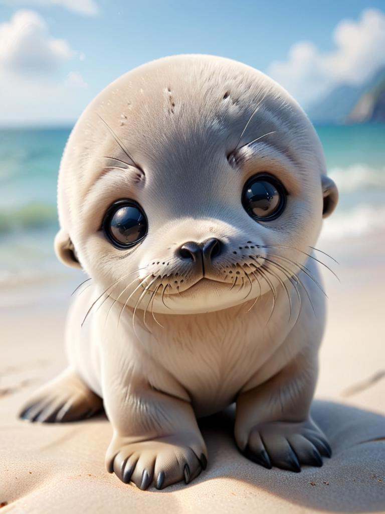 zhibi,  chibi,  seal on Tensor.Art
