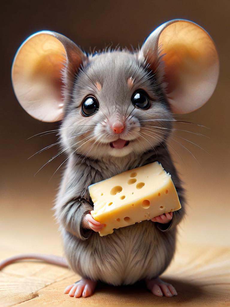 zhibi,  chibi,  mouse on Tensor.Art