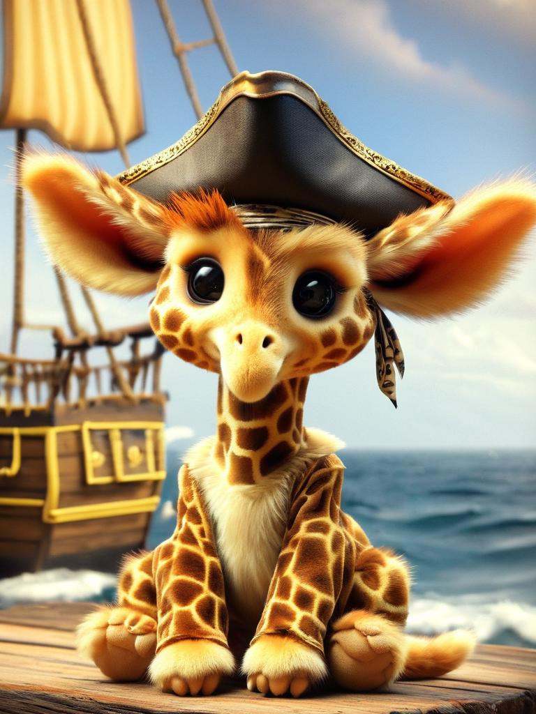 fur pirates,  giraffe on Tensor.Art
