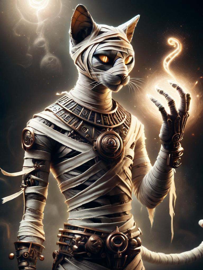 bastet,  cat,  a male bastet on Tensor.Art