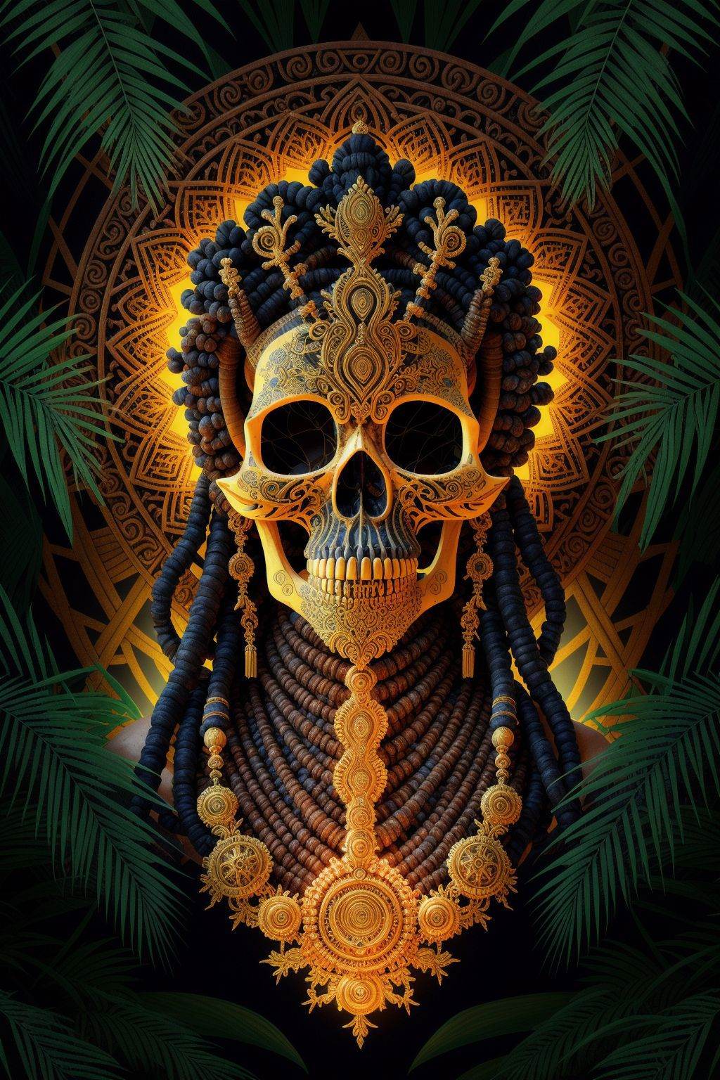 epoxy_skull,  (illustration),  (masterpiece) on Tensor.Art
