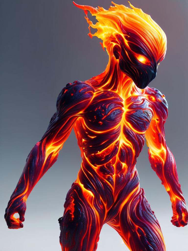 scifi,  lava made ,  translucent on Tensor.Art