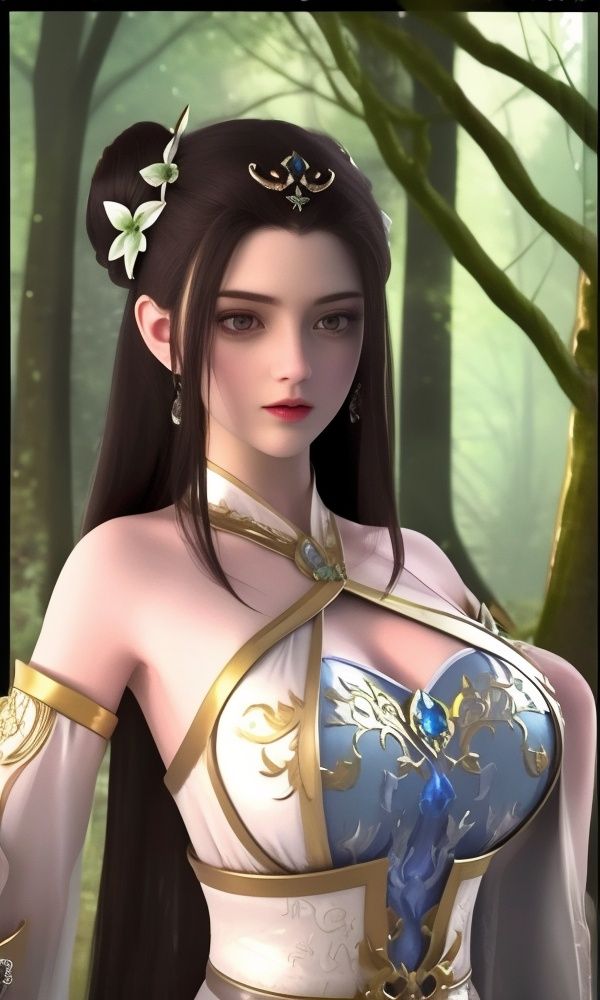 (,1girl, ,best quality, )<lora:334-DA-仙武传-上官婉儿:0.8>,(masterpiece:1.2),(best quality:1.2),(ultra detailed:1.2),(official art:1.3),(beauty and aesthetics:0.9),detailed,(intricate:0.7),(highly detailed),(solo),delicate countenance,1girl,fancy,(glassy texture:1.2),(crush:1.2),8k,accessory,tattoo,(transparent:1.1),gown,energy encirclement,instant,in the twinkling of an eye,upper body,woman in a mythical forest, masterpiece, perfect face, intricate details, horror theme, raw photo, photo unp