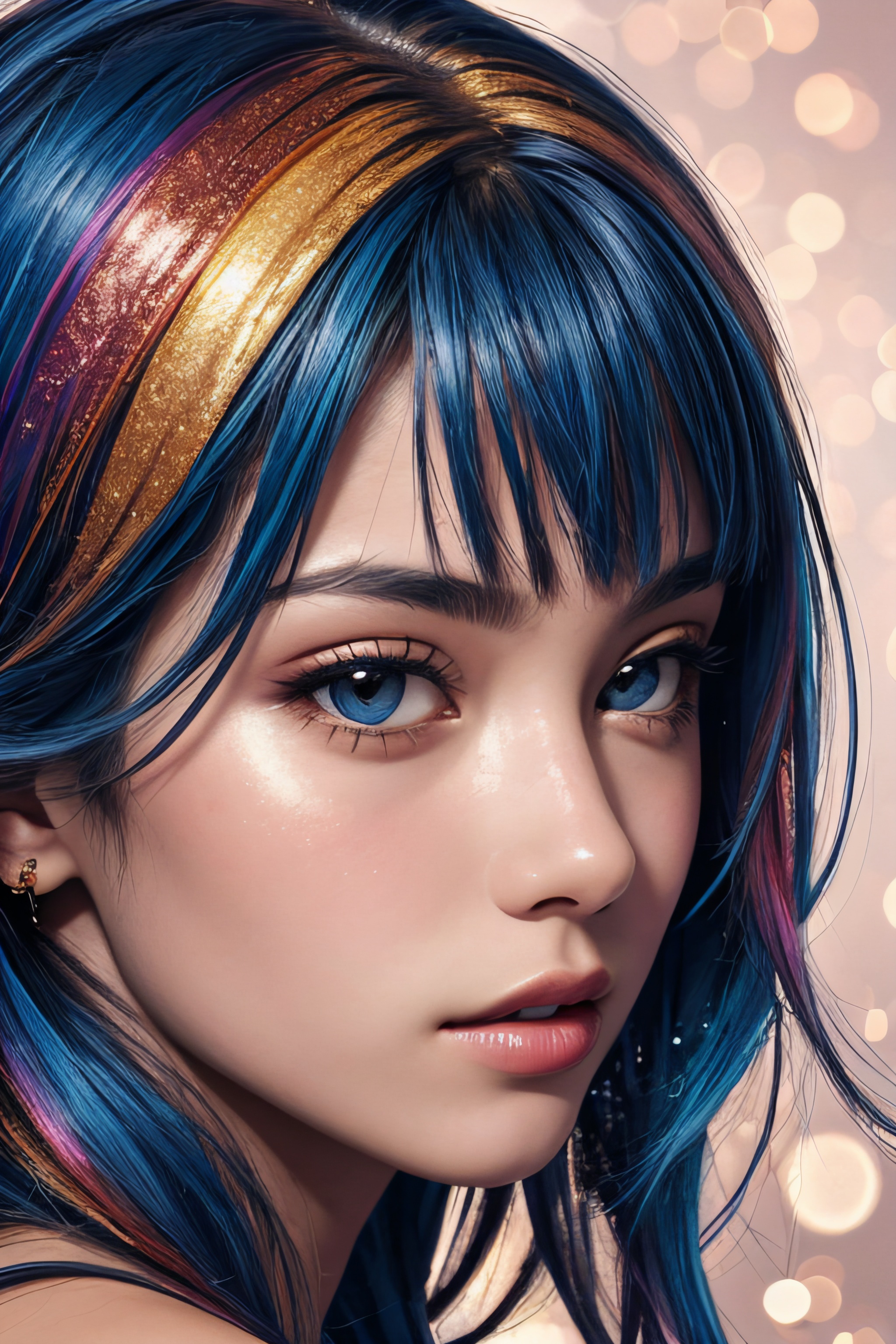 1girl,  glitter,  high_resolution on Tensor.Art
