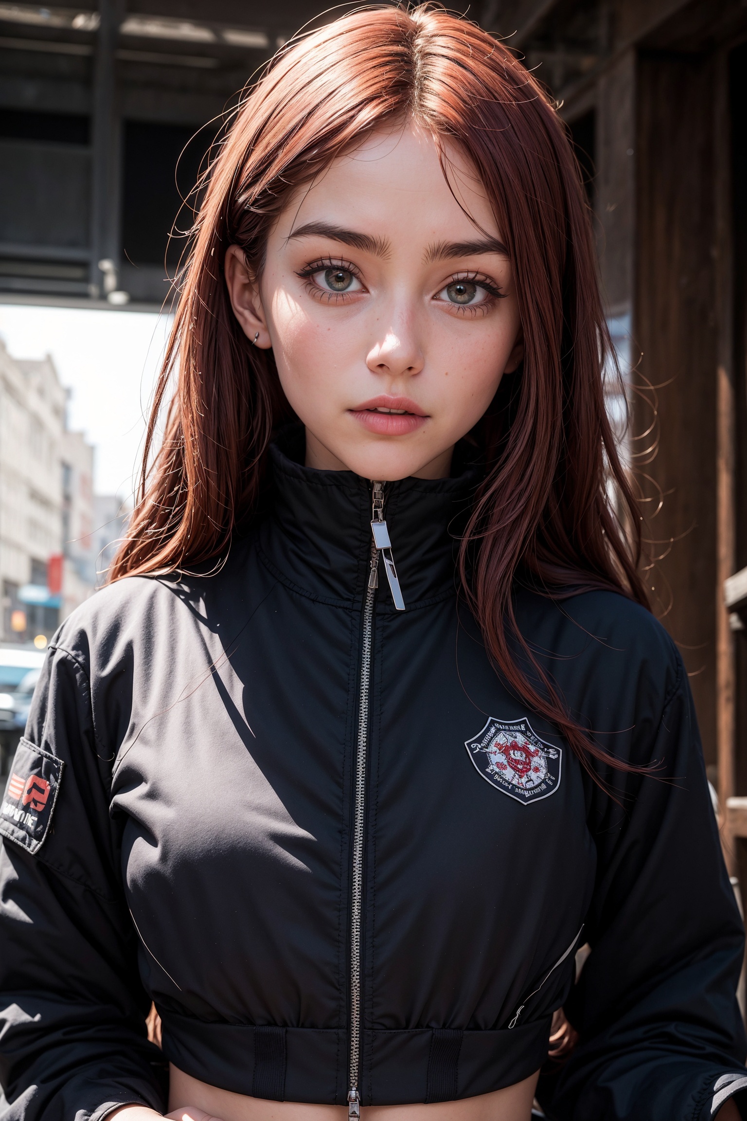1girl,  AgoonGirl ,  urban techwear on Tensor.Art