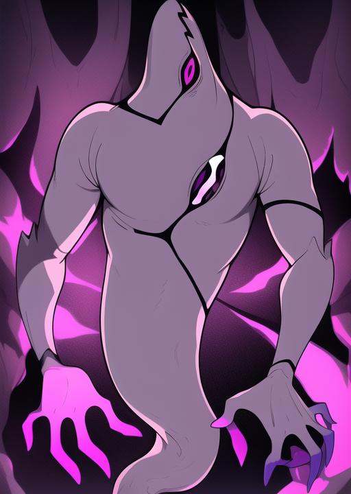 ghostfreak ,  full body,  purple mana by xmattar on Tensor.Art