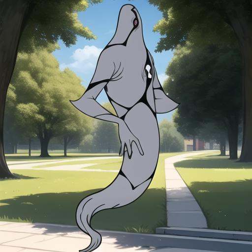 ghostfreak ,  full body outdoors,  public park by xmattar on Tensor.Art