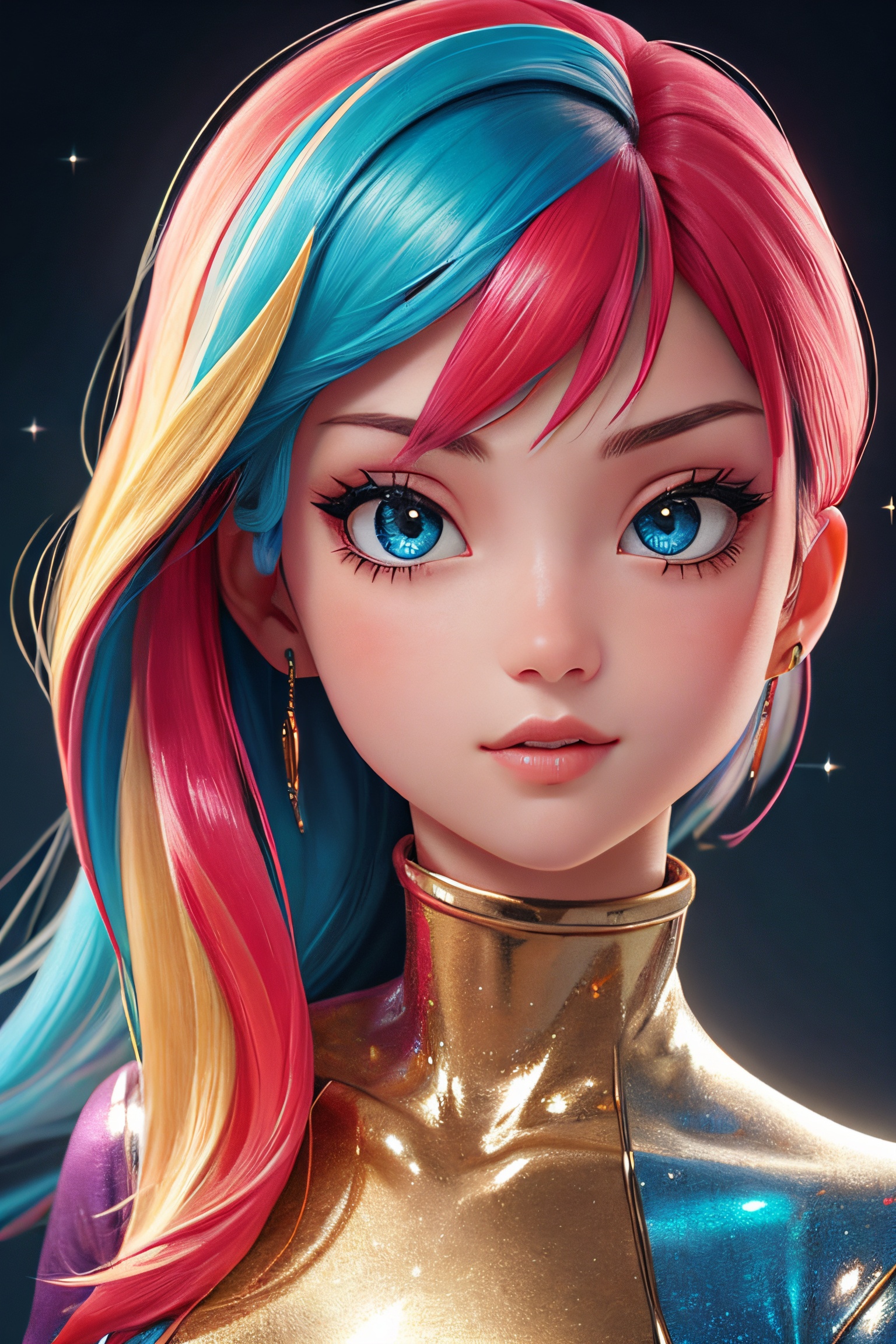 1girl,  glitter,  high_resolution on Tensor.Art