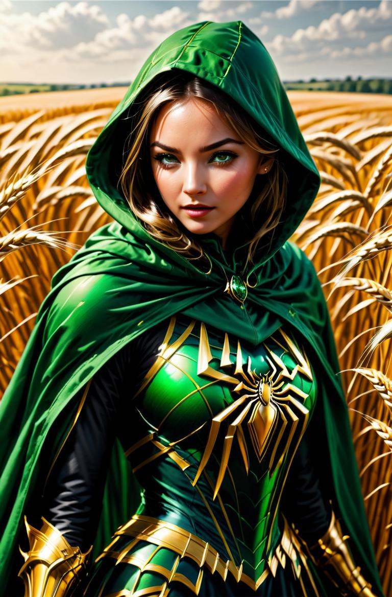 masterpiece,  best cinematic lighting quality,  girl in Irish Green nhdsrmr on Tensor.Art