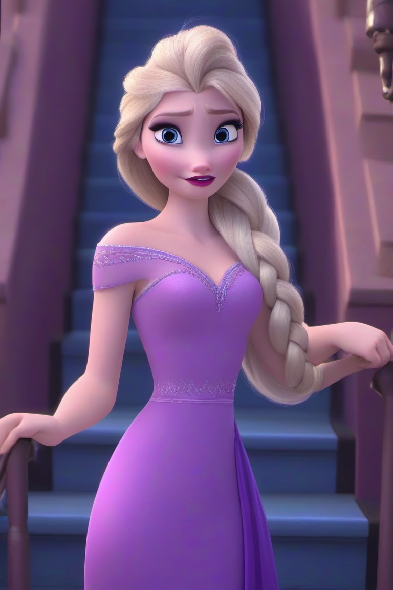 disney style,  looking at viewer,  long hair by Goofy Ai on Tensor.Art