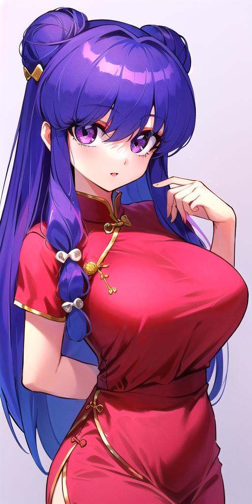 shanpuuranma,  large_breasts,  standing on Tensor.Art