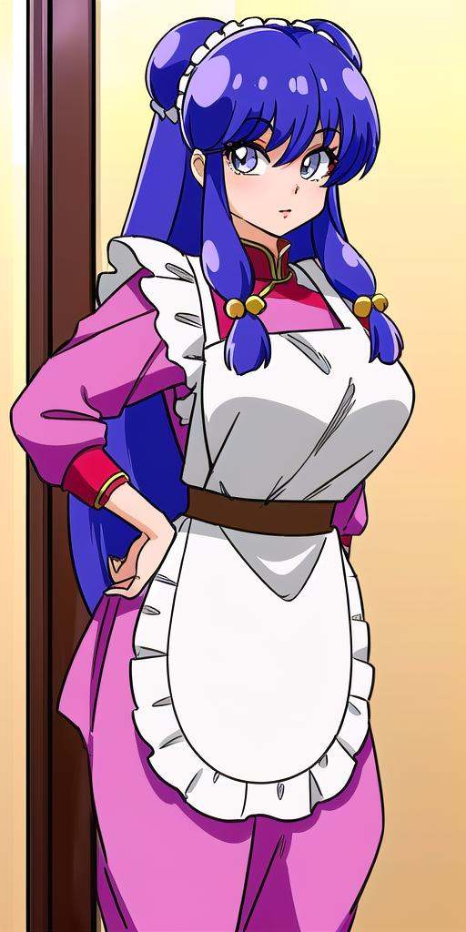 shanpuuranma,  large_breasts,  standing on Tensor.Art