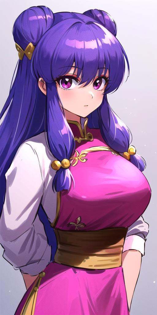 shanpuuranma,  large_breasts,  standing on Tensor.Art