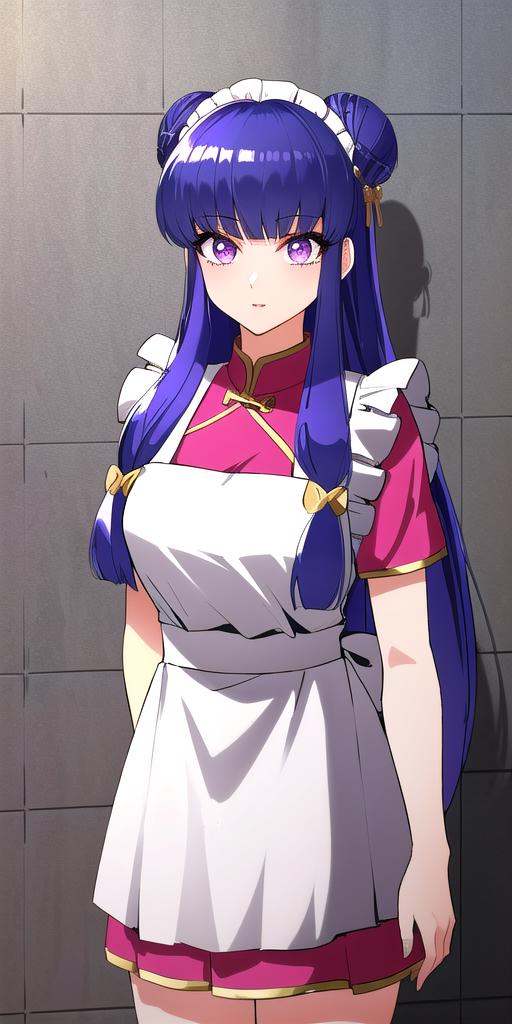 shanpuuranma,  large_breasts,  standing on Tensor.Art