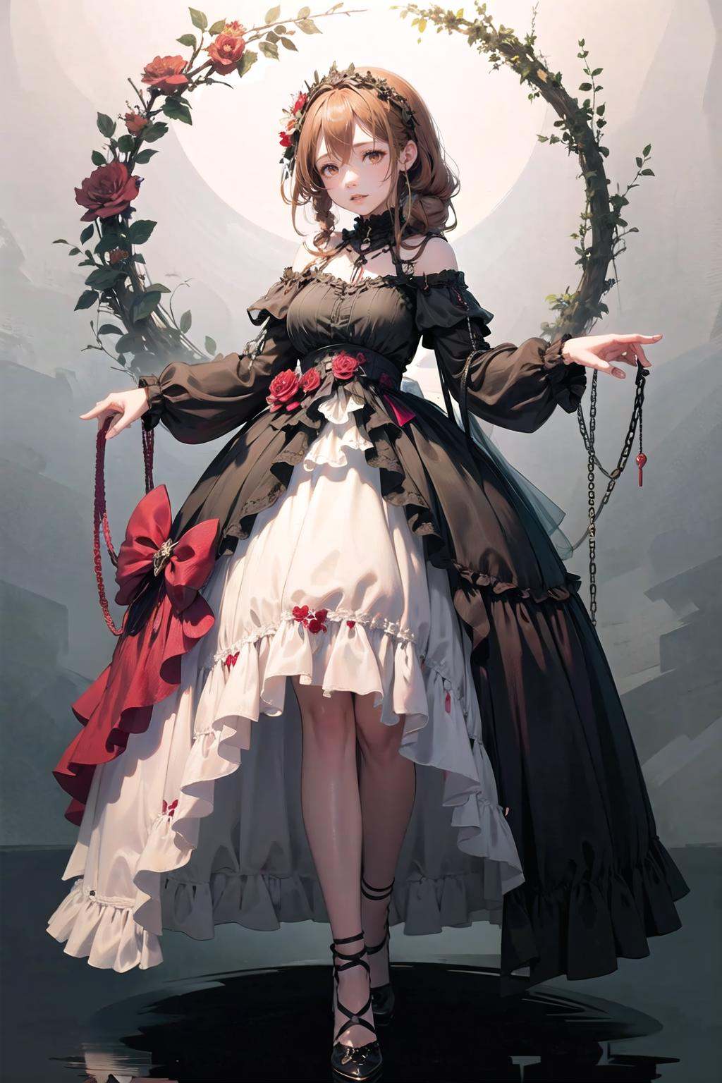 1girl,  solo, on Tensor.Art